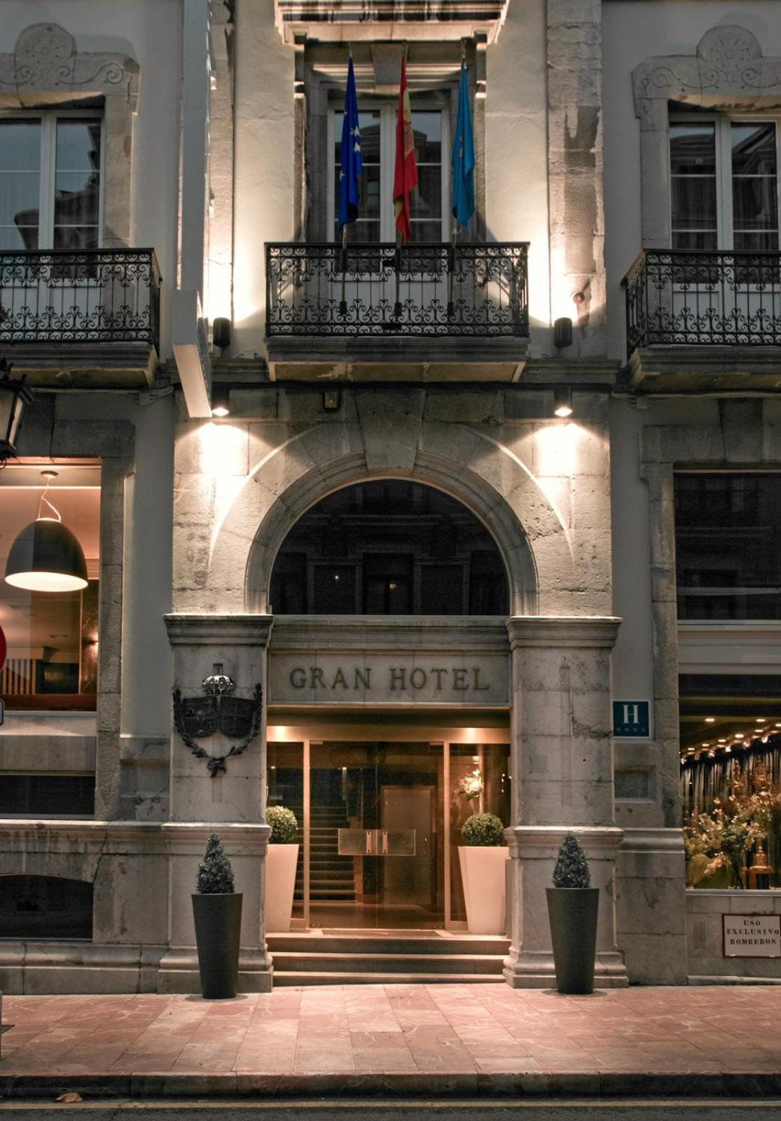 Gran Hotel Espana Oviedo Exteriör bild